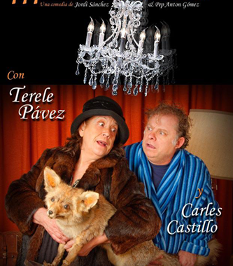Terele Pavez y Carles Castillo en Mamáááá