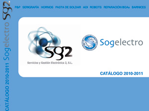Sogelectro presenta el catálogo SG2 2010