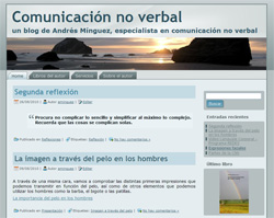 Comunicación No Verbal, un blog de Andrés Mínguez