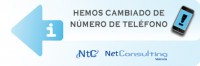 Cambio número de teléfono NetConsulting Valencia. Nuevo número: +34 669 921 382 (Movistar).