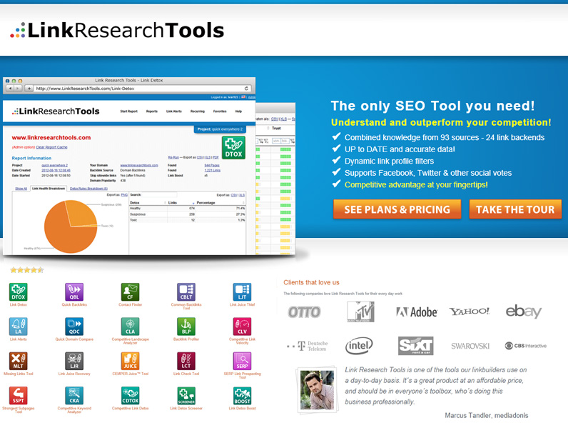 Link Research Tools Associate LRTA