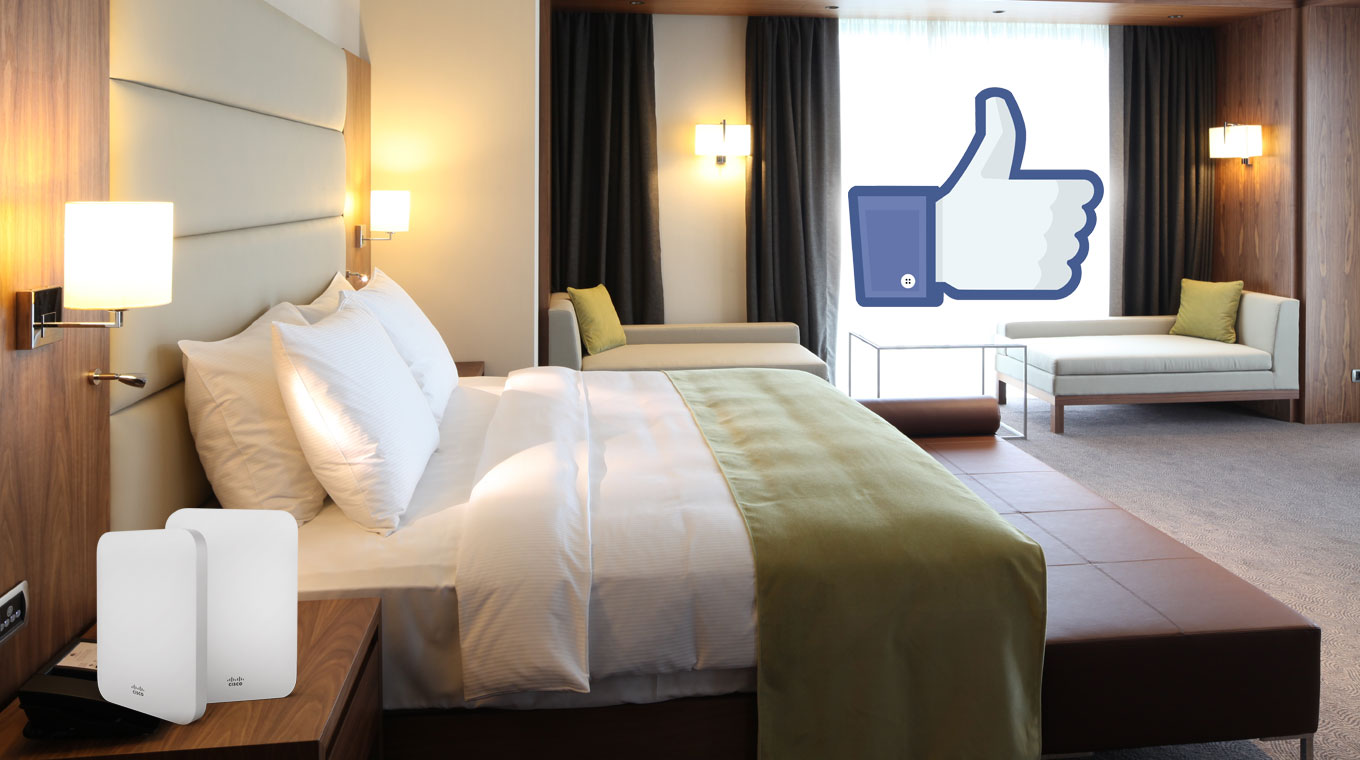 3.Facebook Wifi en Hoteles